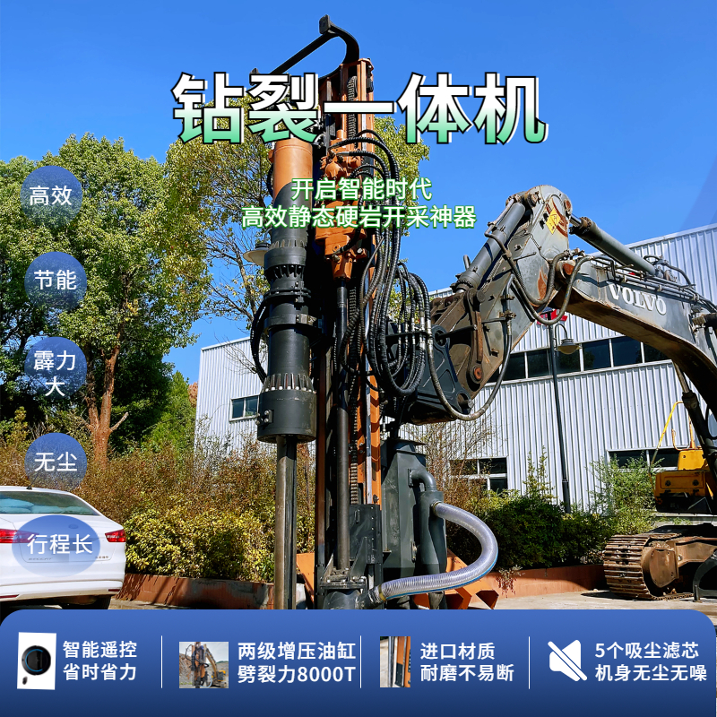 巖石鉆裂機(jī)、鉆劈機(jī)未來(lái)發(fā)展走向如何？
